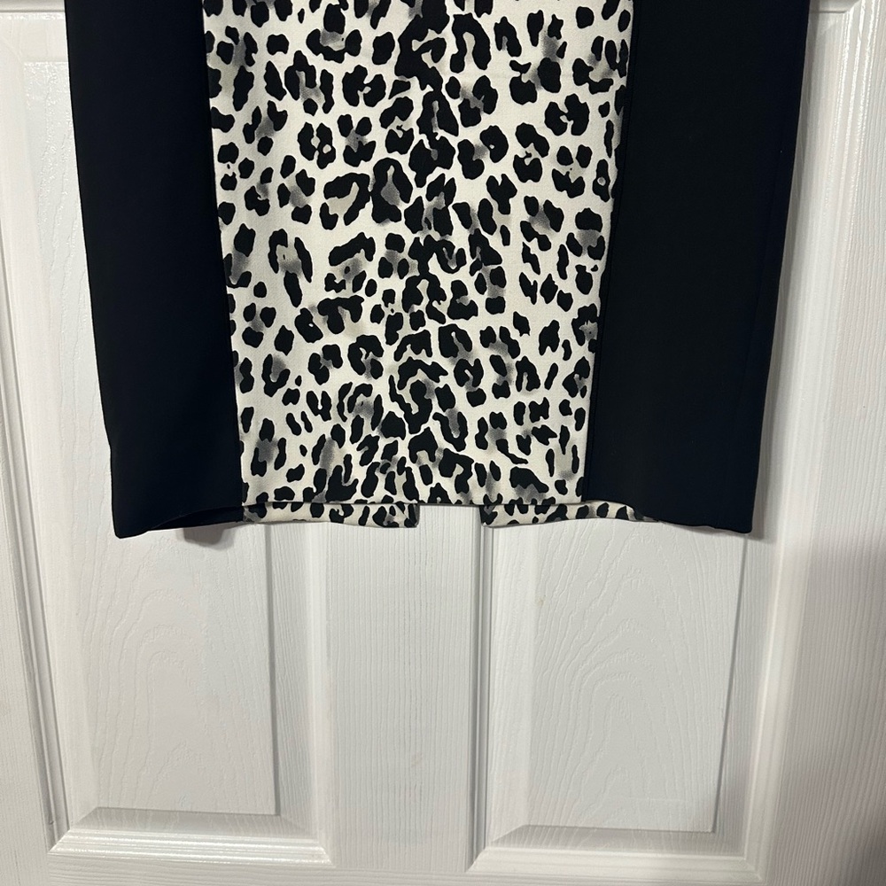 NWT White House Black Market Leopard Print Pencil Skirt - Picture 3 of 14